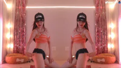 Korean bj dance 핑텐 pinktension (6) 7